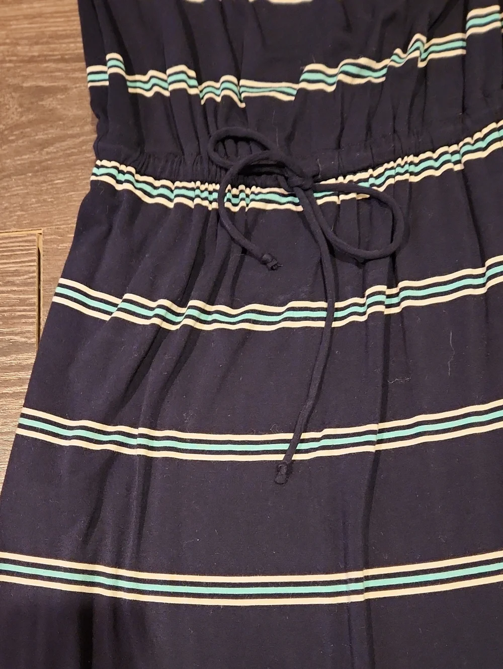 ❤️ J CREW STRAPLESS JERSEY DRESS IN STRIPE WITH POCKETS, XS